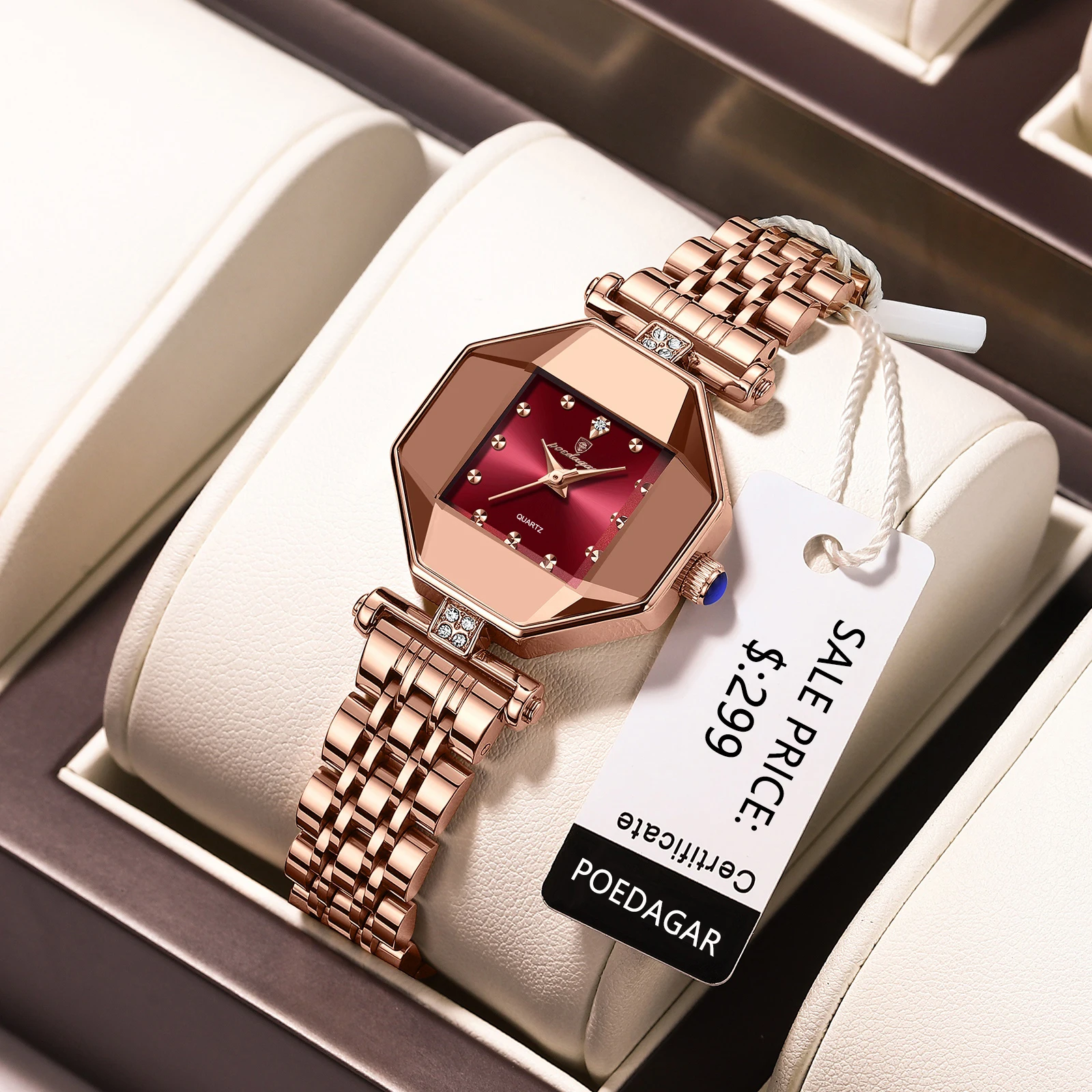 Hi-vin Ultra Luxury Designer Pavé Timepiece