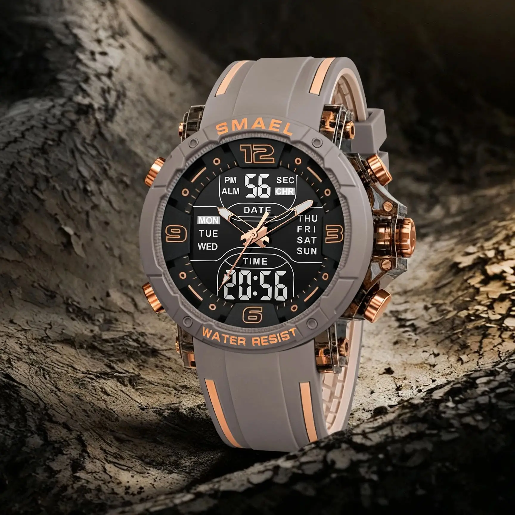 Hi-vin SMAEL Tactical Sport Quartz Watch for Men